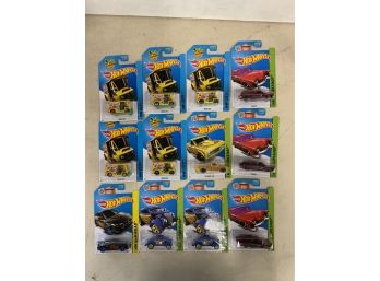 Lot Of 12 Modern Hot Wheels Cars Lot - I, WYSIWYG NIB