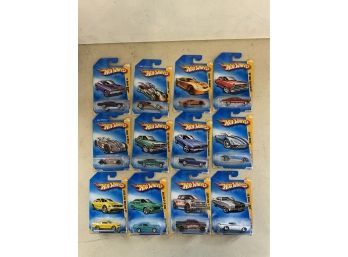Lot Of 12 Modern Hot Wheels Cars LOT# N, WYSIWYG NIB
