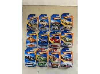 Lot Of 12 Modern Hot Wheels Cars  LOT #O, WYSIWYG