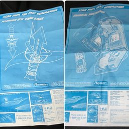 Star Trek Medical Tricorder & Klingon D'K Tahg Knife 1997 Playmates Directions