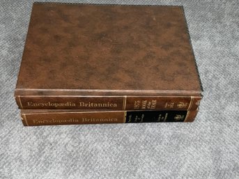 1975 Britannica Book Of The Year & 1974 Propedia Outline Of Knowledge