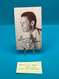 Vintage Tom Keene Exhibit Card Silent Movie & Westerns Movie Star