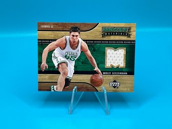 Wally Szczerbiak 2006-07 Upper Deck Hard Court Materials Jersey Card