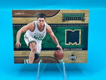 Wally Szczerbiak 2006-07 Hardcourt Materials Black Jersey