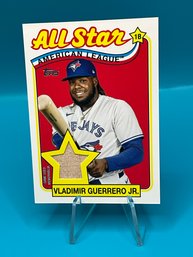 Vladimir Guerrero Jr 2024 Topps 1989 All-stars Relic Card