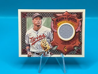 Jorge Polanco 2022 Allen & Ginter Game-used Memorbilia Card