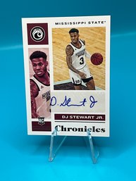 DJ Stewart Jr 2021 Chronicles Rookie Auto
