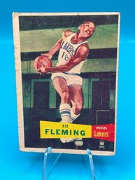 Ed Fleming 1957-58 Topps Rookie Card