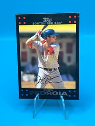 Dustin Pedroia 2007 Topps Rookie Card