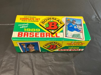 1989 Bowman Baseball Complete Set