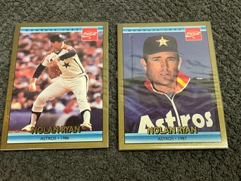 1992 Donruss Coca-Cola Baseball Packs With Nolan Ryan