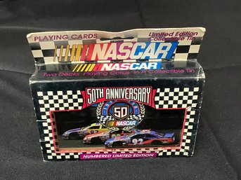 NASCAR 50th Anniversary Limited Edition Playing Cards