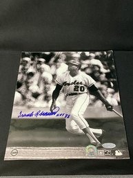 Frank Robinson Autographed 8x10 With Steiner COA