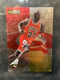 Michael Jordan 1997-98 Collectors Choice Star Quest Card