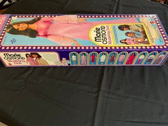 1976 Marie Osmond Modeling Doll Complete In Original Box Osbro Mattel 9826
