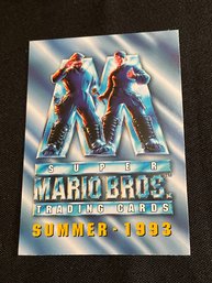 Mario Bros 1993 Skybox Nintendo Movie Cards Complete Set