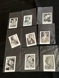 1930s GRETA GARBO M.G.M. MOVIE STAR JOSETTI FILMBILDER TOBACCO CARDS W/ Clark Gable & Dorothy Sabastian