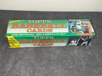 1990 Topps Baseball Complete Factory Sealed Set