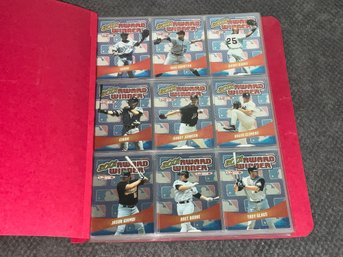 Topps Total Production And Award Winners Inserts In Binder