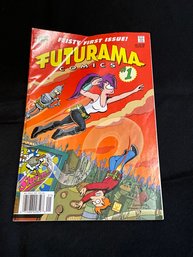 Futurama Comics #1 Feisty First Issue! 2000 Bongo