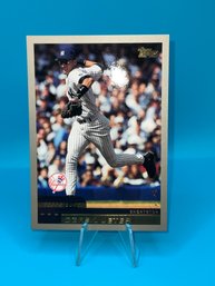 Derek Jeter 1999 Topps Oversized Card