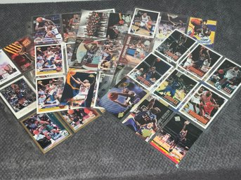 5 Pages Of Basketball Cards