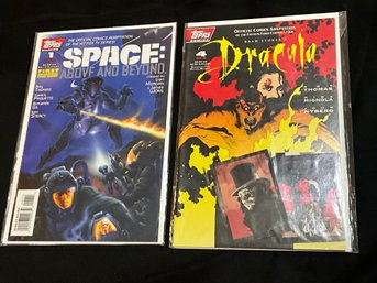 Topps Comics Space: Above & Beyond And Dracula