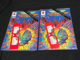2 Sealed Valiant Vision Starter Kits Glasses, Comic And Poster