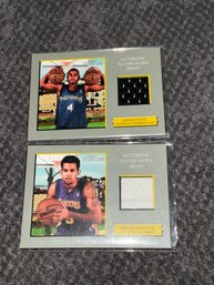 Jordan Farmer & Randy Foye Topps Turkey Red Rookie Jersey Cards