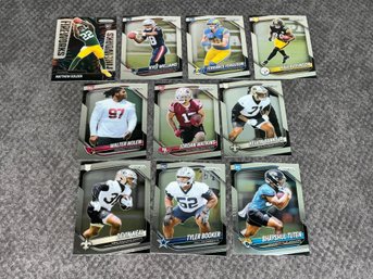 2025 Prizm Football Rookie Lot With Kyle Williams And Mathew Golden Fireworks Insert