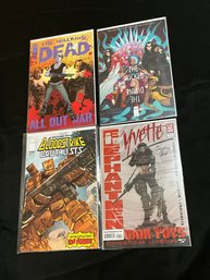 The Walking Dead, The Wicked  The Divine, Bloodstrile Brutalist And Elephant War Toys Image Comics