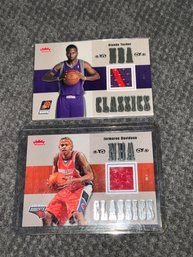 Alando Tucker & Jermareo Davidson 2007-08 Fleer NBA Classic Rookie Jersey Cards