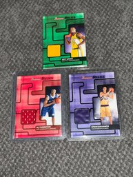 Jeff Green, Spencer Hawes & Al Thornton (/50) 2007 Bowman Rookie Relic Cards