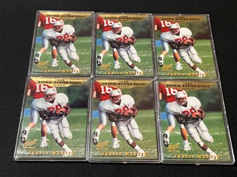 6 Curtis Martin 1995 Action Packed Rookie Cards