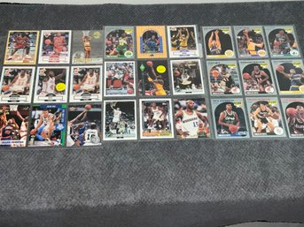 3 Pages Of Basketball Rookie Cards