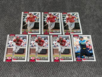 Mike Trout, Bryce Harper & Elly De La Cruz 2026 Topps Baseball Card Lot
