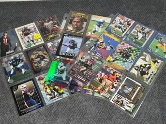 3 Pages Of Football Rookies And Inserts