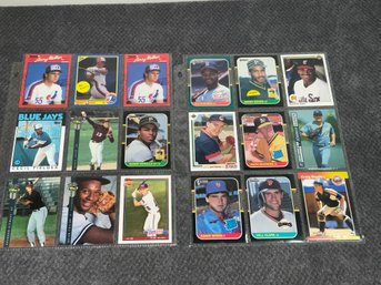 Baseball Rookie Lot With Jeter, Bonds, McGwire, Sosa And Other Stars