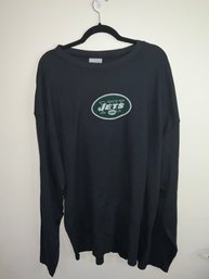 NWT New York Jets Reebok NFL Team Apparel Long Sleeve