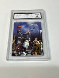 Shaquille Oneal 1993 Ultra Rebound Kings Graded GMA 8
