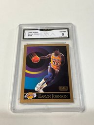 Magic Johnson 1990 Skybox Graded GMA 8