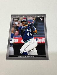 Julio Rodriguez Topps Call Of The Captain Silver Rookie /99