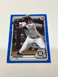 Julio Rodriguez 2020 Bowman Rookie Prospect Blue /150