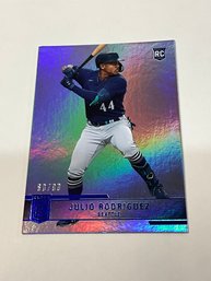 Julio Rodriguez 2022 Chronicles Elite Blue Foil Rookie /99