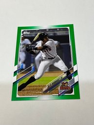 Julio Rodriguez 2021 Topps Pro Debut Rookie Prospect Green /99
