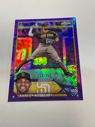 Xander Bogaerts 2023 Topps Chrome Logofractor /250