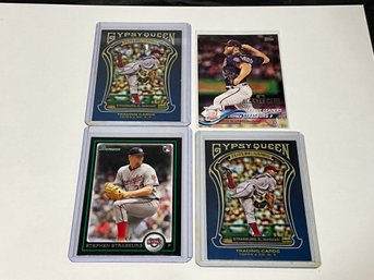 Stephen Strasburg Lot With Rookie