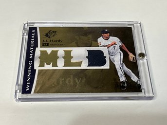 JJ Hardy 2008 SpX Winning Materials Jersey /125