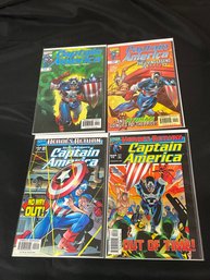 Captain America Comic Book Lot #2-5