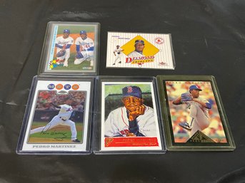 Pedro Martinez Card Lot With Inserts